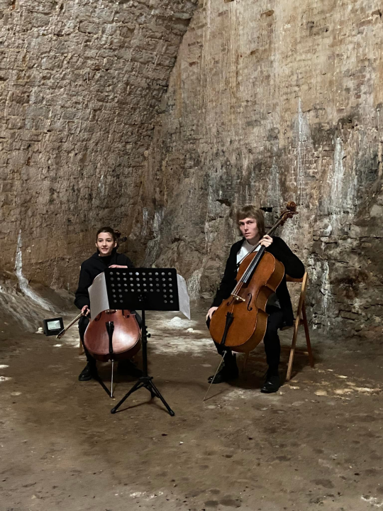 Otvorena sezona na sv. Nikoli: Tvrđavu posjetila ekipa iz Glazbene škole