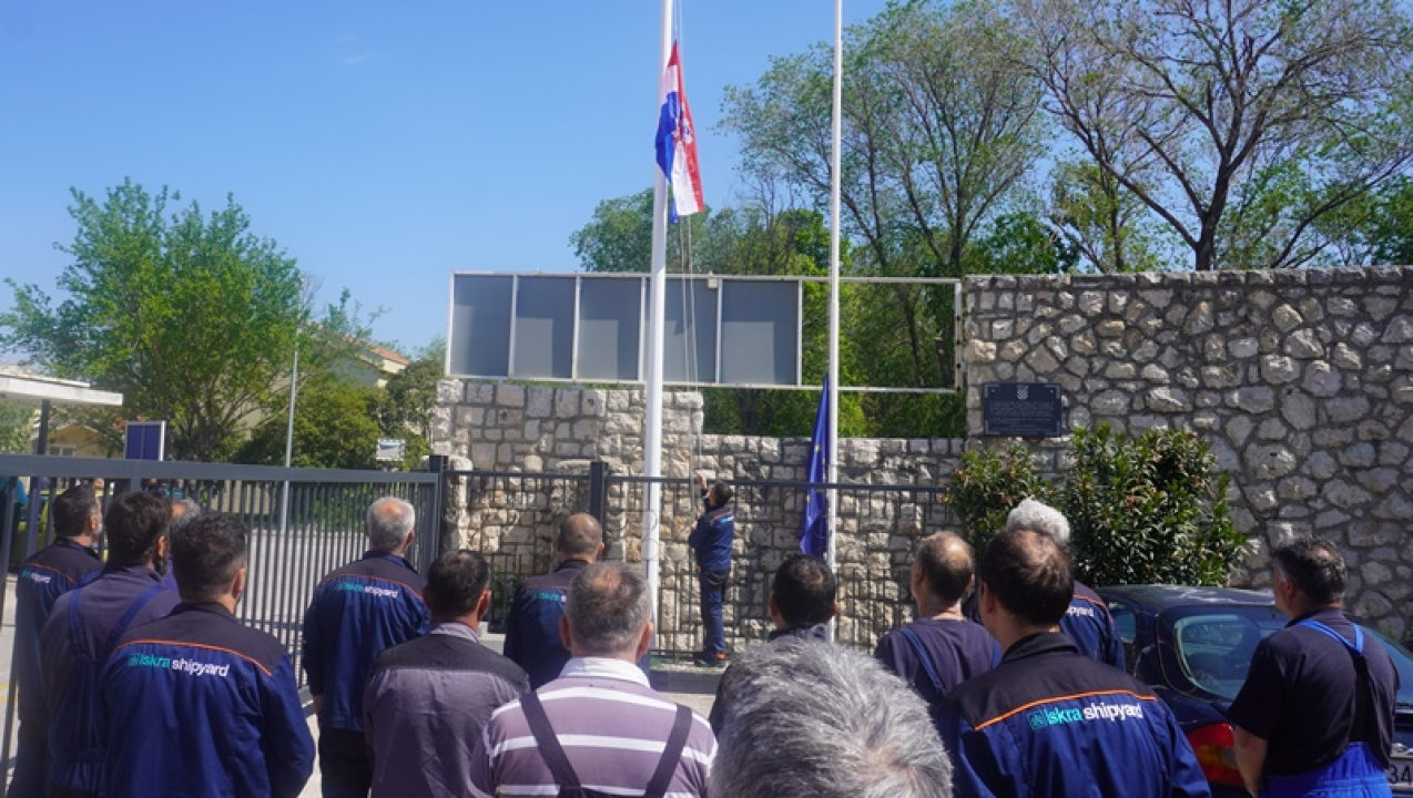 Obilježena 31. obljetnica podizanja hrvatske zastave u mornaričkom remontnom zavodu neprijateljske JNA 'Velimir Škorpik'
