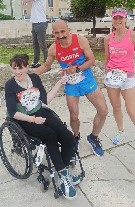 Šibenska 'Aurora' na utrci u Zadru: 'Za njihov osmijeh možemo pomicati planine, a kamoli ne otrčati pet kilometara'