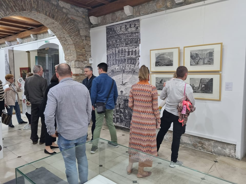 U Muzeju grada Šibenika otvorena izložba 'Giovanni Battista Piranesi i vedutistički odjeci' 