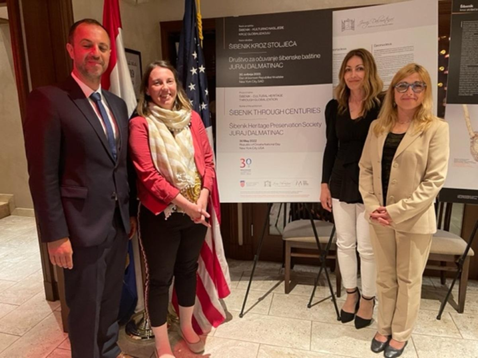 Šibenčani u New Yorku prezentirali povijest grada i projekte
