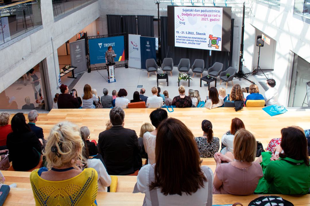 U Trokutu dodijeljene godišnje nagrade Hrvatske udruge poslovnih žena Krug