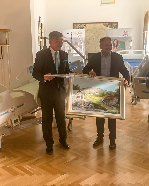 Uspješna tvrtka Karl Dietz iz Kijeva organizirala gala događaj u rezidenciji češkog Veleposlanika! 