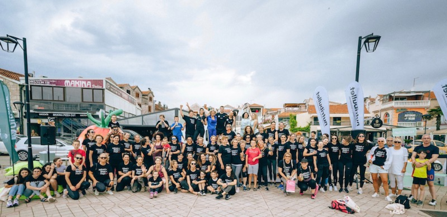 Stotinu vježbača na tradicionalnom treningu Aktivne Hrvatske 