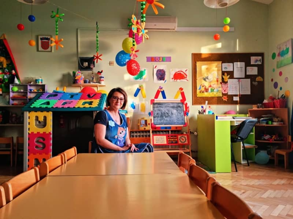 Duška Mikulandra već 26 godina teta je u vrtiću: 'Biti djetetu druga mama jedna je od najljepših, ali i najtežih uloga'