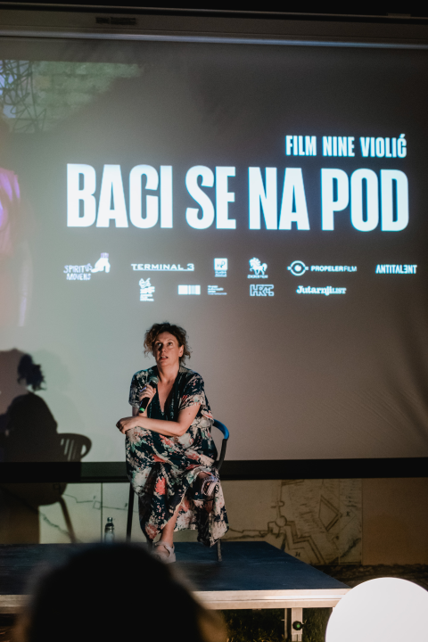 Filmom Nine Violić otvoreno ljetno kino na Baroneu: 'Sjajno se osjećam sa šibenskom publikom' 