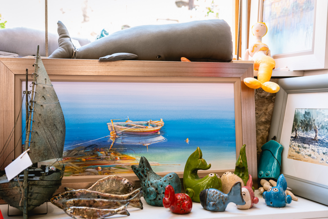 Murtićev apstraktni brod i Vežin pejzaž potražite u Galeriji Juraj Dalmatinac