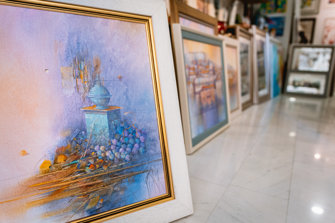 Murtićev apstraktni brod i Vežin pejzaž potražite u Galeriji Juraj Dalmatinac