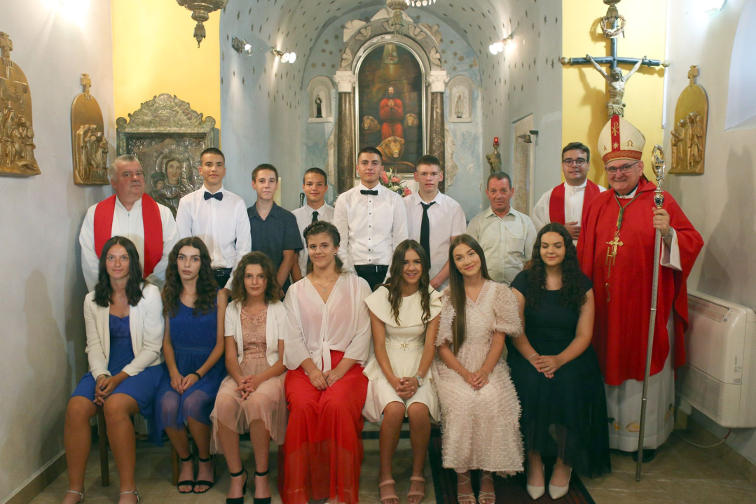 Danilo proslavilo svojeg zaštitnika, biskup podijelio sakrament svete potvrde