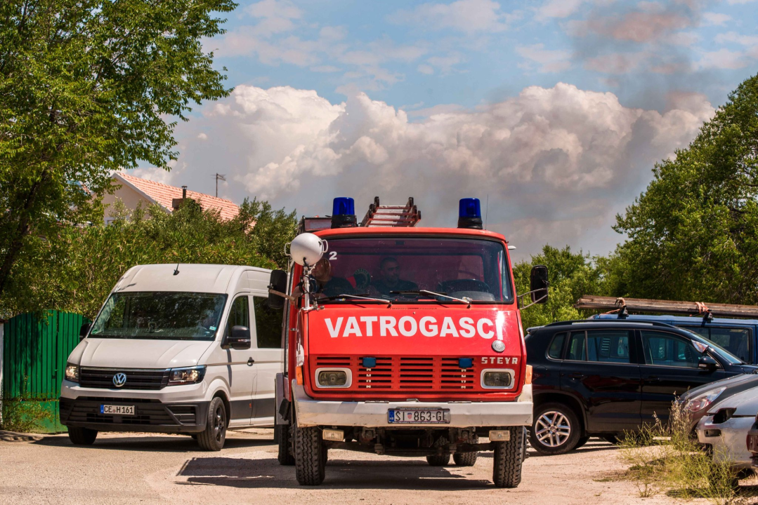 Prometna nesreća na ulazu u Vodice: Nema ozlijeđenih, samo materijalna šteta 