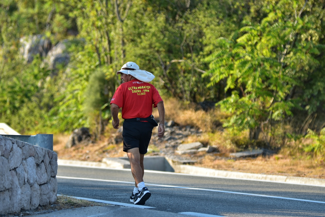 Biličanin Mladen Slavica održao riječ, istrčao 56 kilometara do Knina