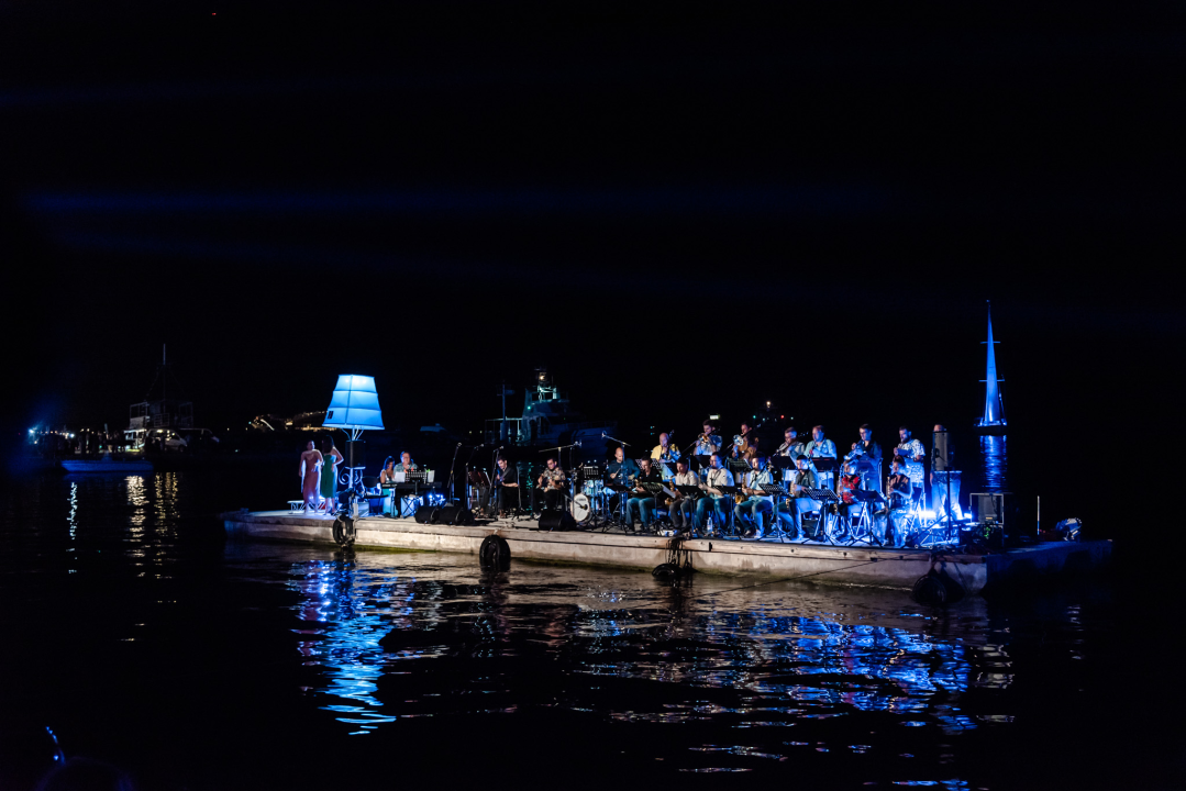 Šibenik 'obojan' u plavo: Vatromet i svjetlosni spektakl za veliku obljetnicu 