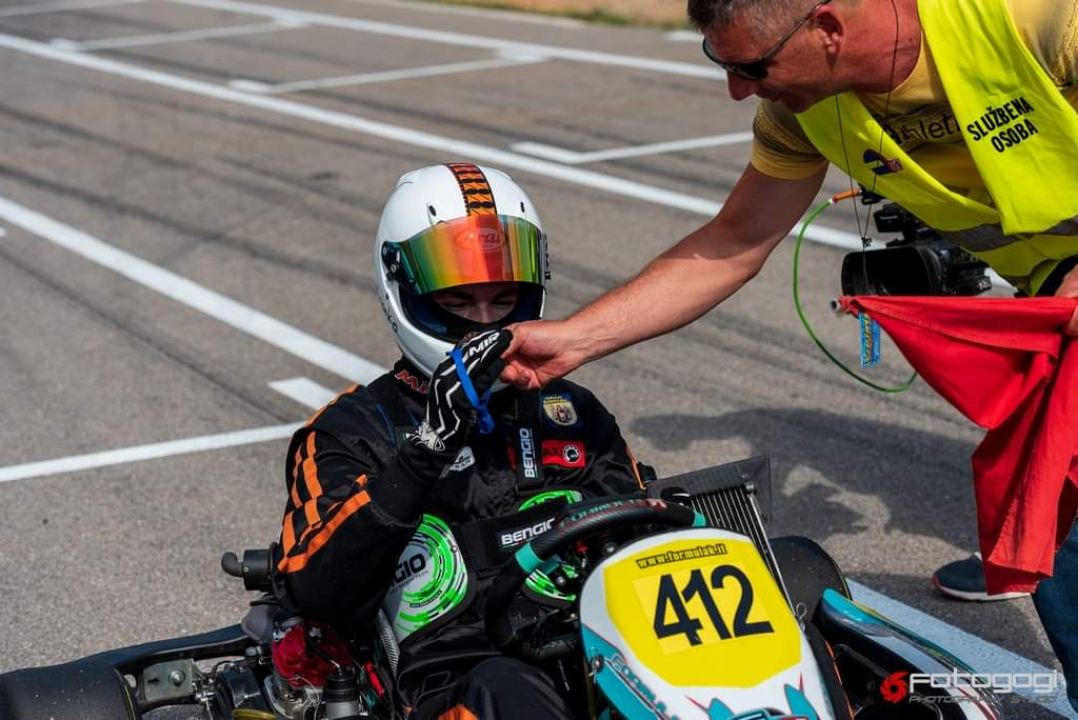 Šibenčanin Franko Škugor osvojio prvo mjesto na 1. Nagradi Kartodroma Bura