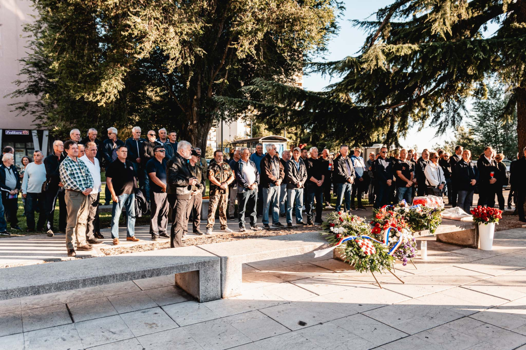 Šibenčani komemoracijom na Baldekinu i mimohodom obilježili 31. obljetnicu Rujanskog rata