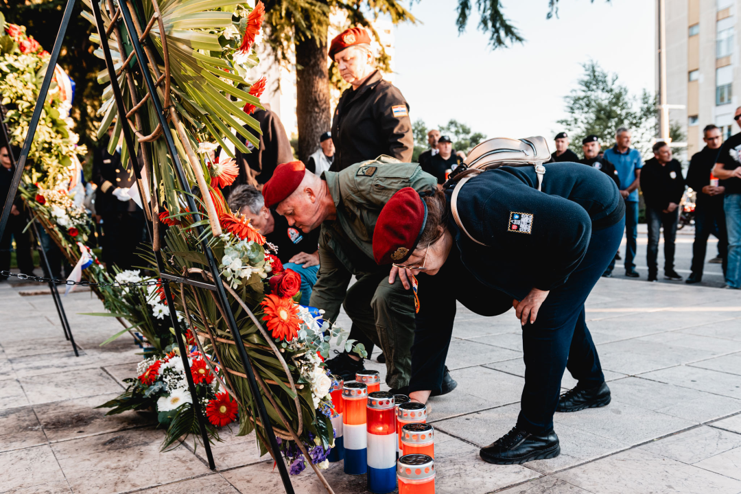 Šibenčani komemoracijom na Baldekinu i mimohodom obilježili 31. obljetnicu Rujanskog rata