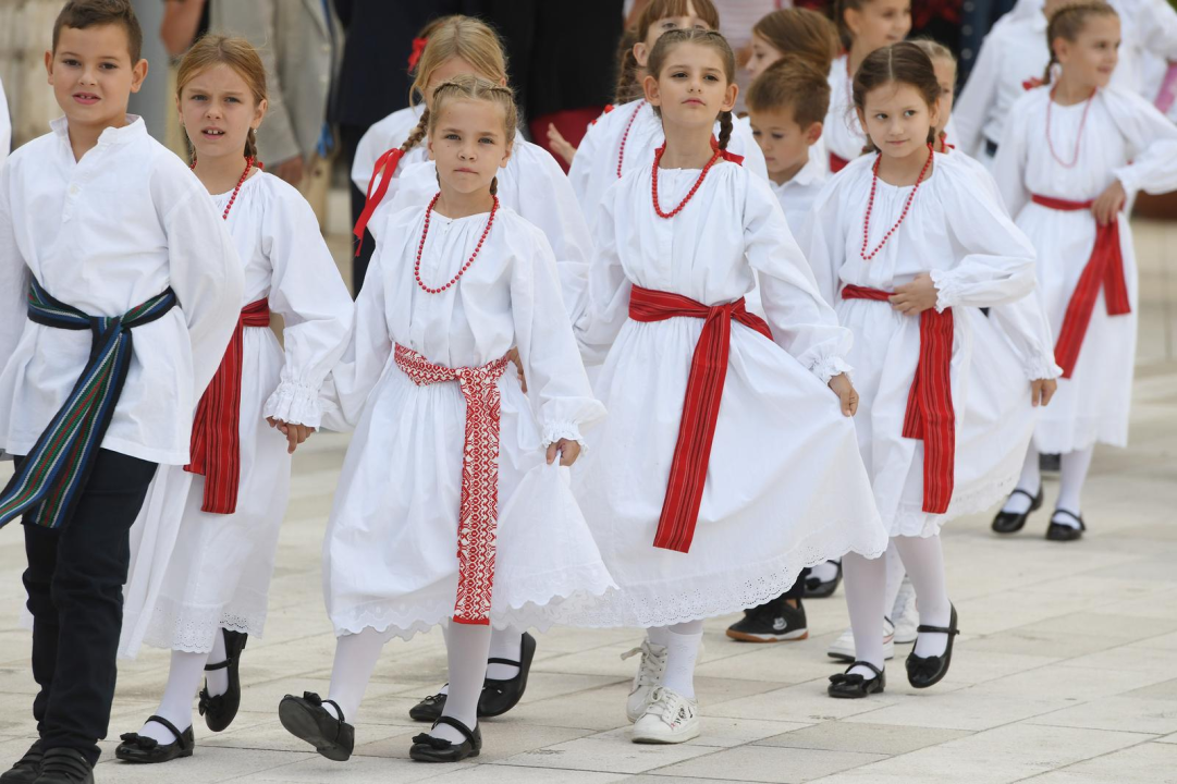 Šibenik ugostio malene folkloraše, njih čak 367