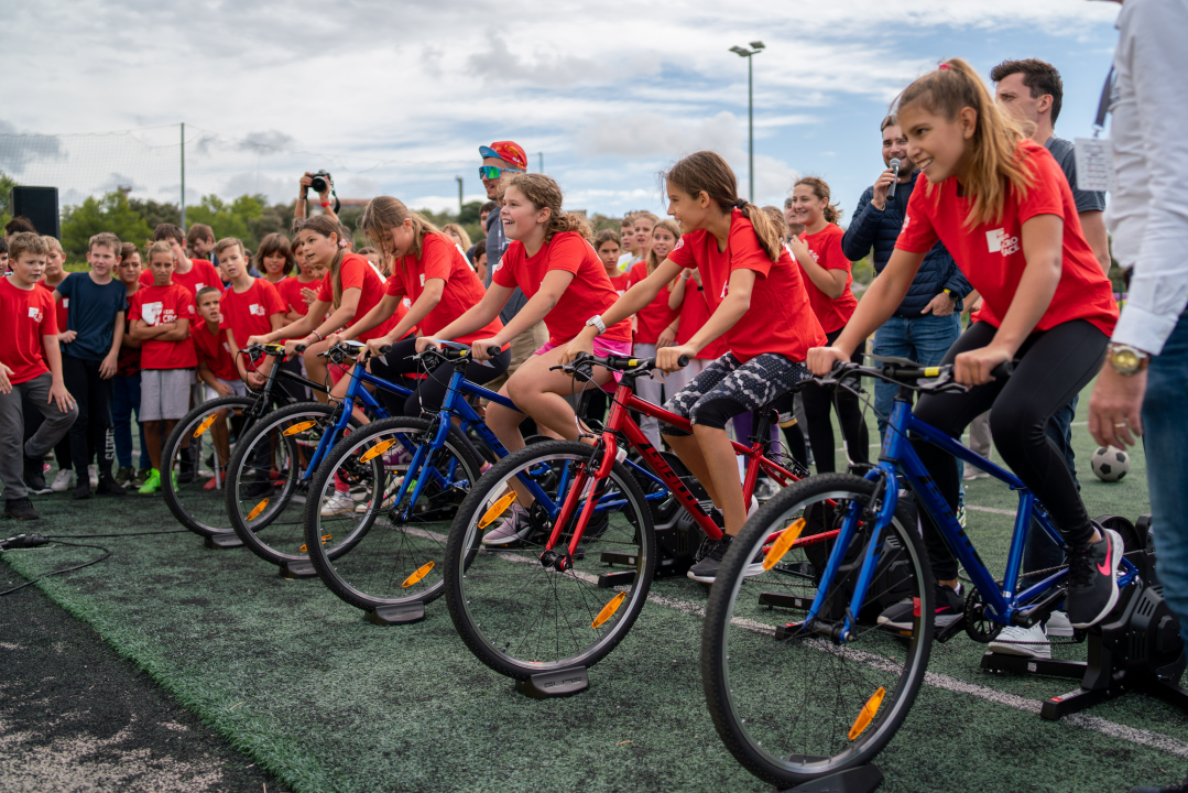 U Primoštenu održan Kids CRO Race: Matija, Leo, Dora i Isabella pobjednici su virtualne utrke 