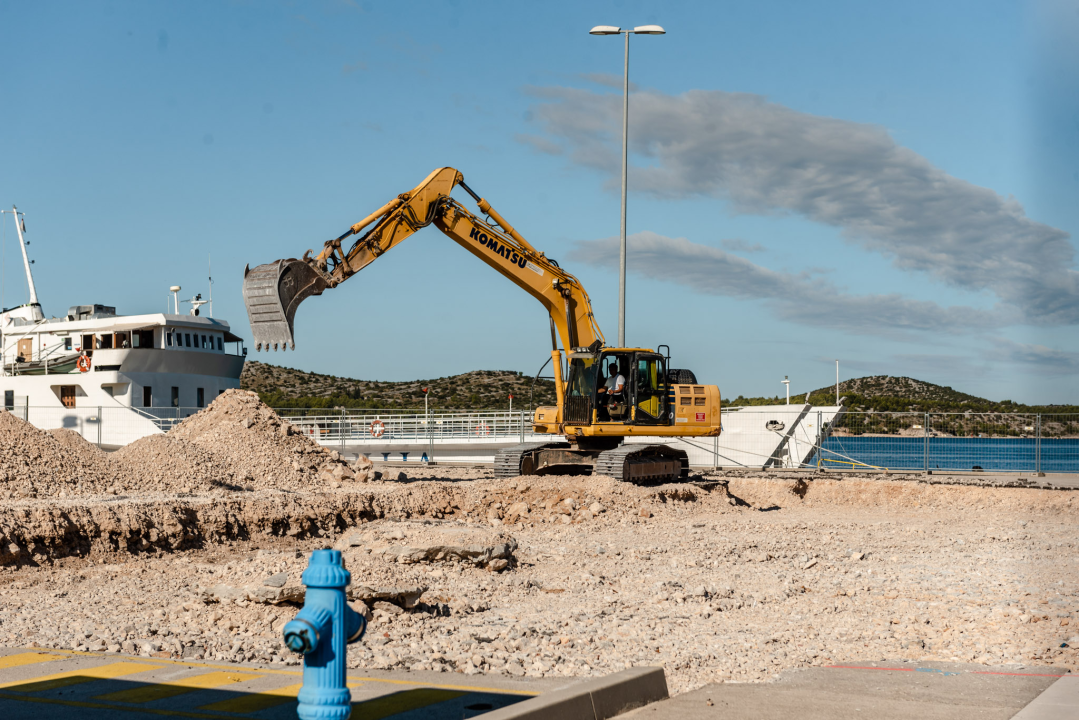 Počeli radovi na putničkom terminalu na gatu Vrulje: Trebali bi biti gotovi za 22 mjeseca 