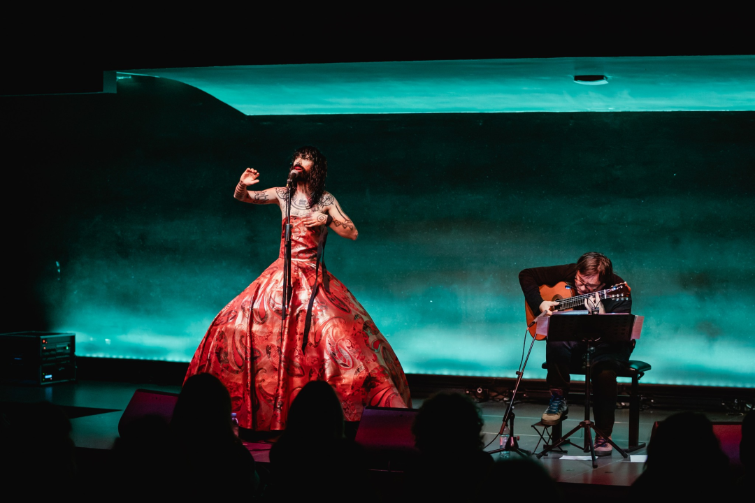 Vrećin glas, gitara i lutnja Edina Karamazova oduševili sinoć Šibenčane u Arsenu