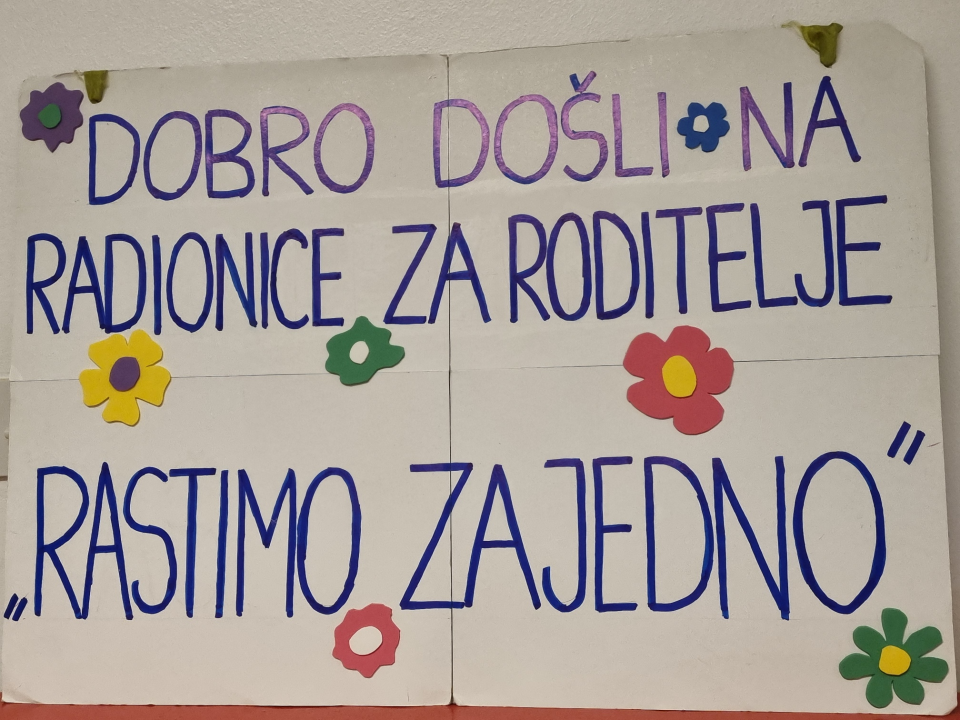 U DV Šibenska maslina i ove se godine održava ciklus radionica 'Rastimo zajedno'  