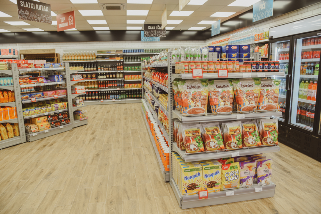 Otvorena Pivac market - mesnica u Šibeniku preko puta stadiona