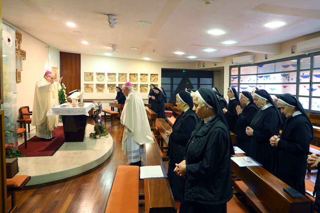 Bezgrešno začeće Djevice Marije proslavljeno kod sestara franjevki od Bezgrješne