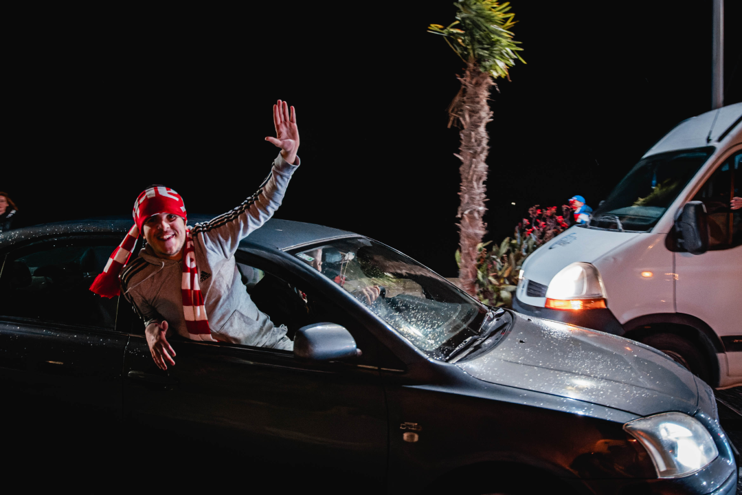 Samba na vučnoj službi! Šibenik je u transu, pogledajte ludilo na ulicama nakon prolaska u polufinale