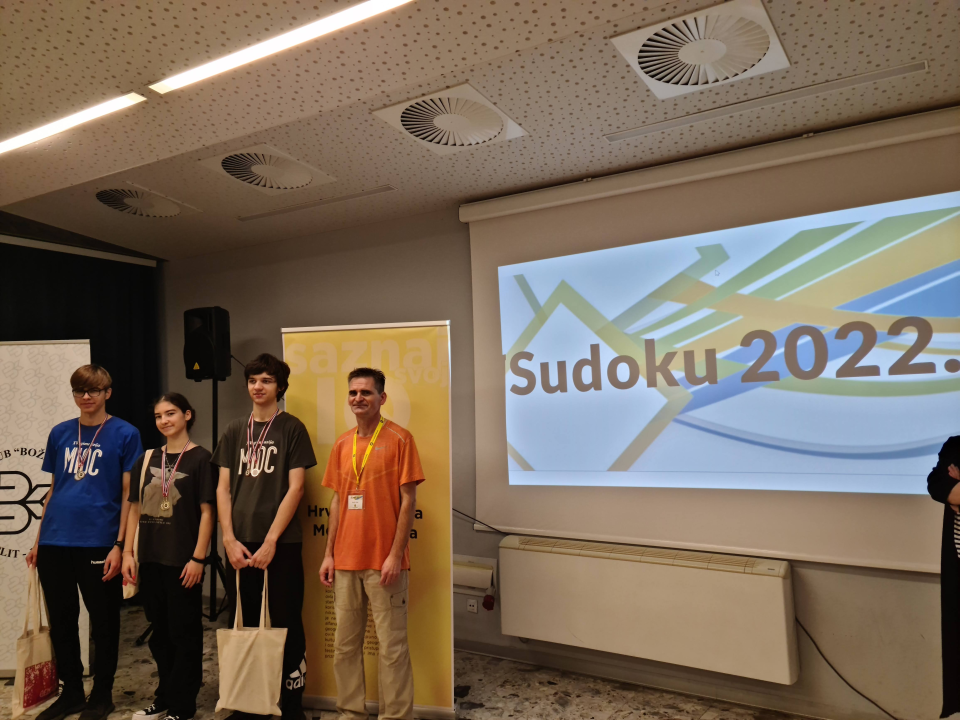 Vodice domaćin Sudoko prvenstva Hrvatske: Hrvatski učenici se plasirali na svjetsko 