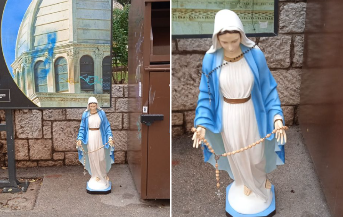 Nakon četvrtfinala s Brazilom netko je ukrao kip Bogorodice iz Gospe van Grada: Pronađen je na cesti pored kontejnera