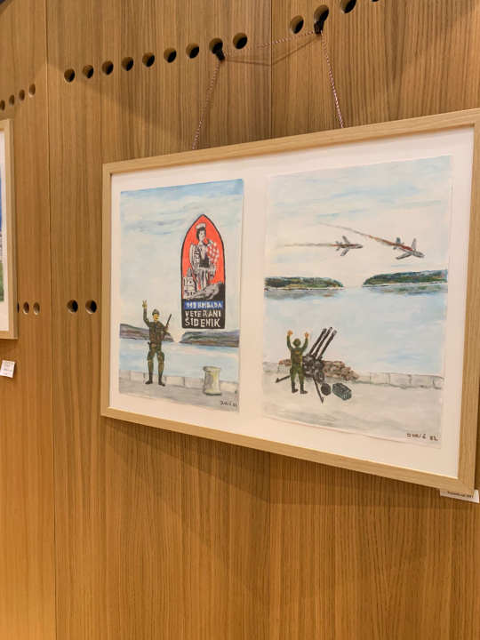 'Putem boja' Miljenka-Luke Jurića u Društvenom centru u Skradinu