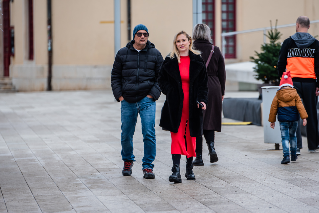 FOTO Đir po gradu, nedjelja 25. prosinca