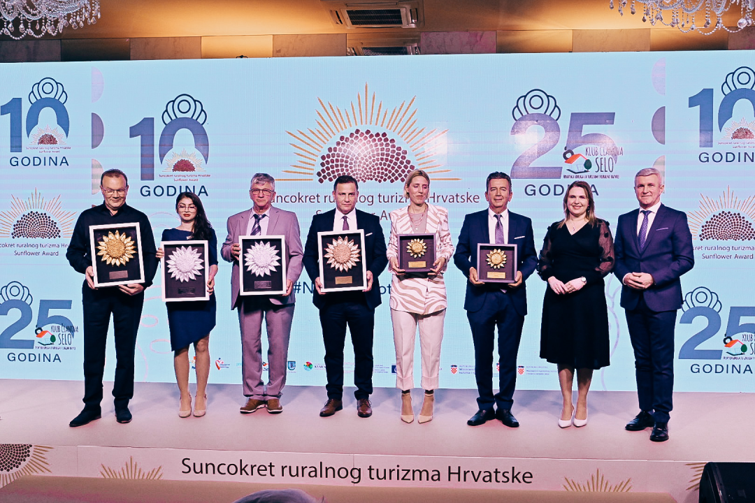 Suncokret ruralnog turizma osvojili vinarija Testament, agroturizam Marcelovi Dvori i OPG Marko Duvančić