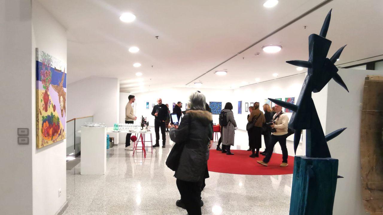 Promocija šibenske umjetnosti u slavonskoj metropoli: U Osijeku otvorena izložba članova Grupe 9!