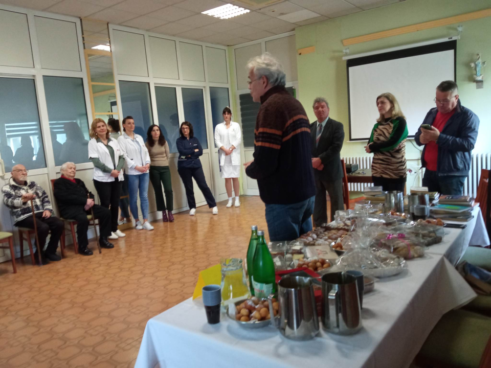 Izaslanstvo Hrvatsko-makedonske tangente posjetilo Cvjetni dom