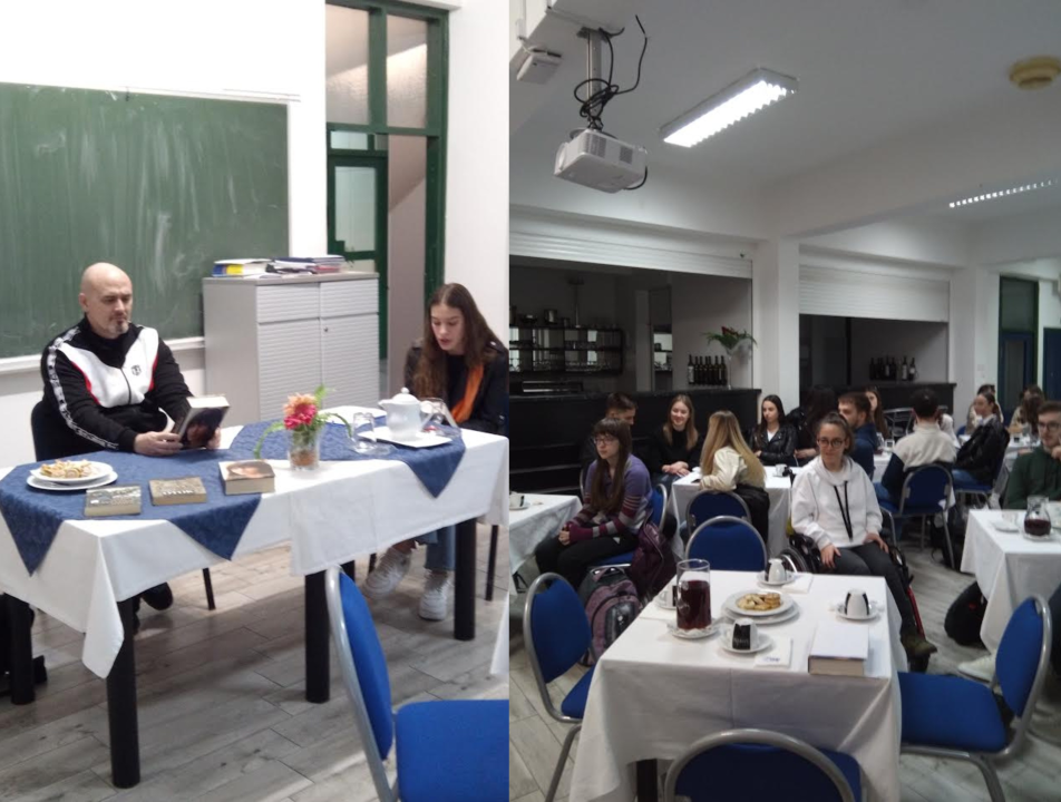 Učenicima turističke škole predstavljen roman 'Posljednja stanica' Tomislava Bašića