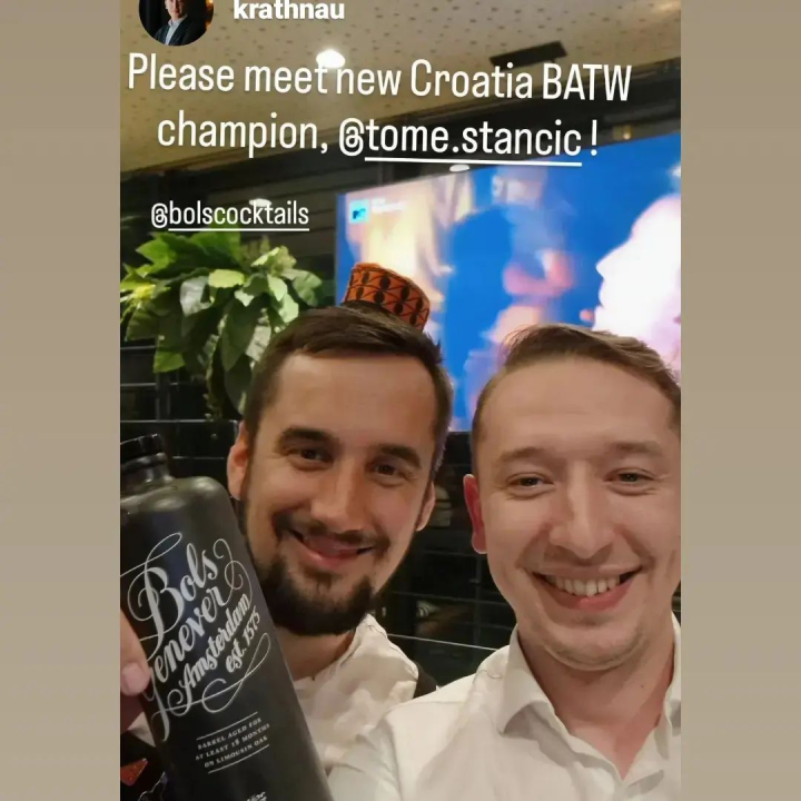 Tomislav Stančić je Bols National Champion: Novim svjetskim klasikom osvojio put u Amsterdam