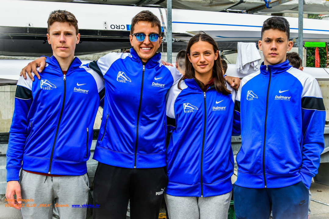 Veslači Krke vikend proveli u Dubrovniku na trećoj utrci Kupa Dalmacije