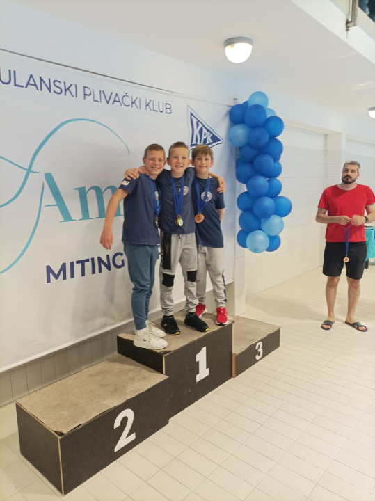 Sjajni rezultati za Plivački klub 'More' na mitingu Korkyra na otoku Korčuli