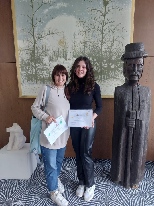 Učenik Katoličke škole Luka Popović državni je prvak u talijanskom jeziku, gimnazijalka Cvita Božikov četvrta 