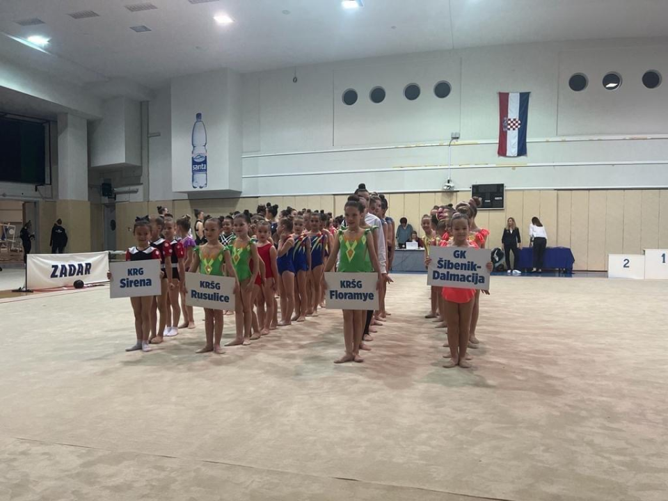 Još jedan medaljama bogat vikend za Gimnastički klub Šibenik-Dalmacija