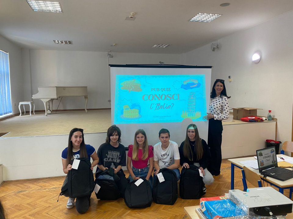 Prvi pub kviz o poznavanju Italije za osnovnoškolce: Najbolje znanje pokazali učenici Katoličke škole 