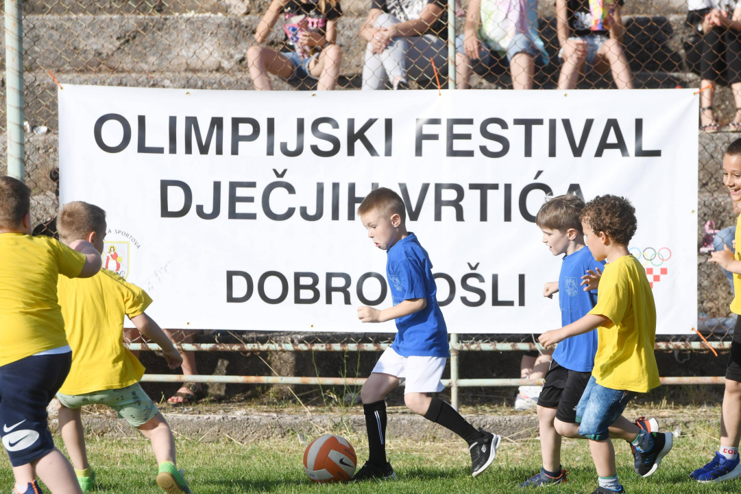 Uspješno održan Olimpijski festival šibenskih dječjih vrtića: Evo rezultata!