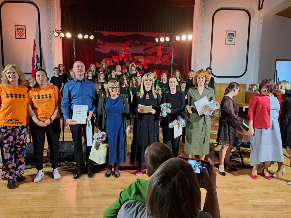 Najmlađi šibenski pjevači 'Cvrčci' nastupili na smotri dječjih zborova u Ravnoj Gori