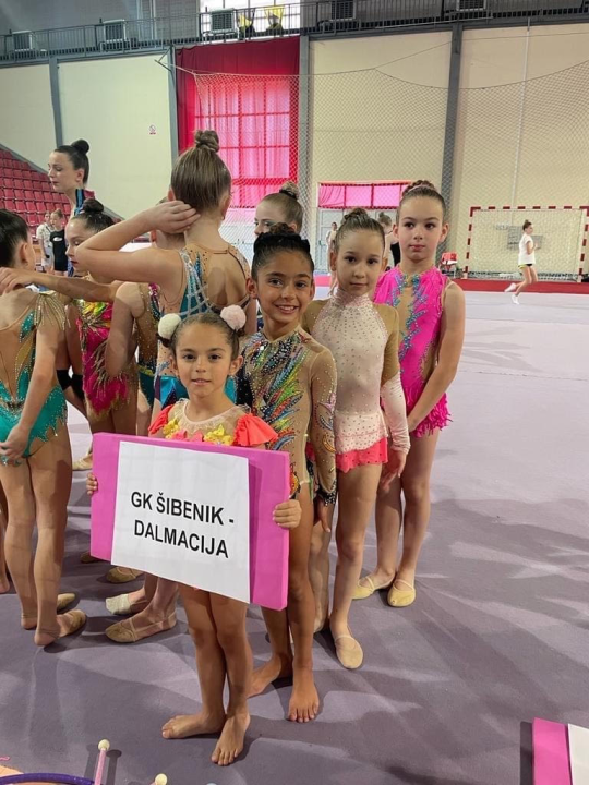 S Prvenstva Hrvatske u ritmičkog gimnastici GK Šibenik-Dalmacija vratio se s novim medaljama