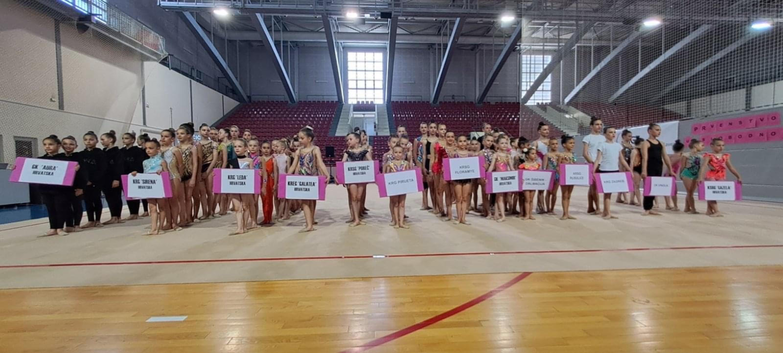 S Prvenstva Hrvatske u ritmičkog gimnastici GK Šibenik-Dalmacija vratio se s novim medaljama