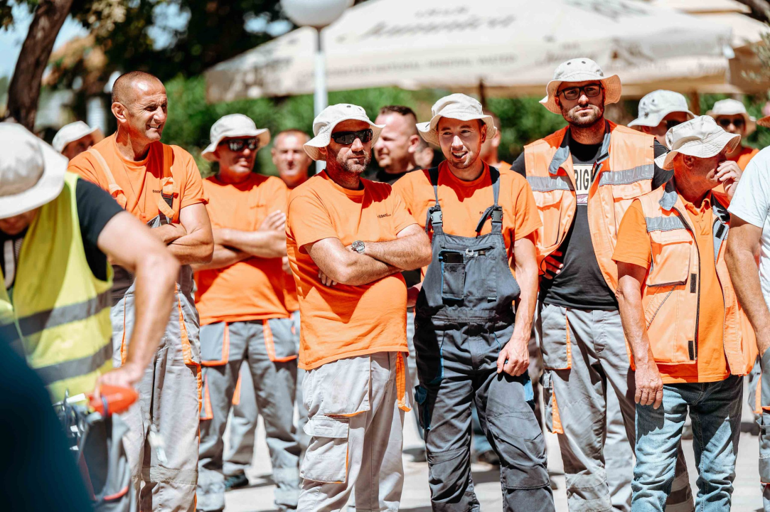 Radnici Cesta Šibenik i danas pred zgradom Županije: 'Neka župan dokaže da smo neučinkoviti!'