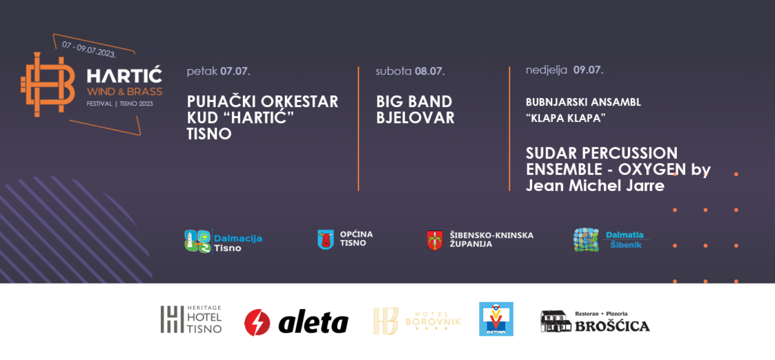 Od petka 'Hartić Wind &amp; Brass Festival': Sudar Percussion dolaze s programom Jean Michel Jarrea