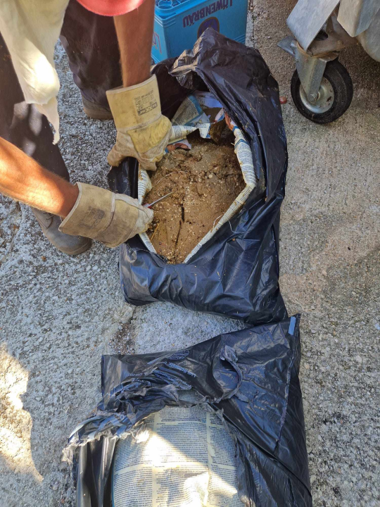 Volonteri kninske udruge ostavili 20 vreća životinjskog otpada u centru Kijeva