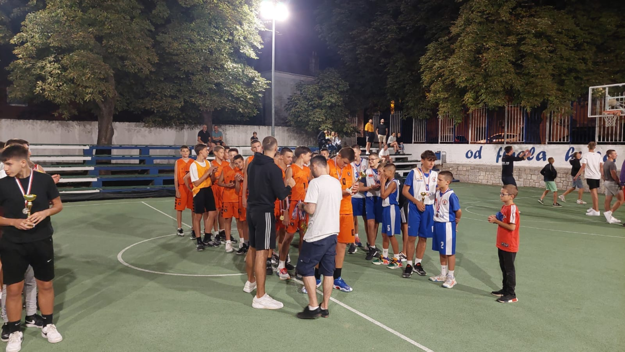 Mladi košarkaši 'Dražena Petrovića' ponovno sjajni na 'Danima Alke i Velike Gospe'