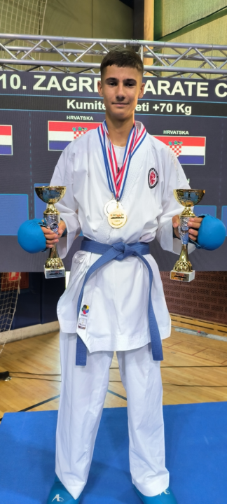 Karataši Šibenika 1066 s 14 su se medalja vratili s 10. Zagreb Karate Cupa